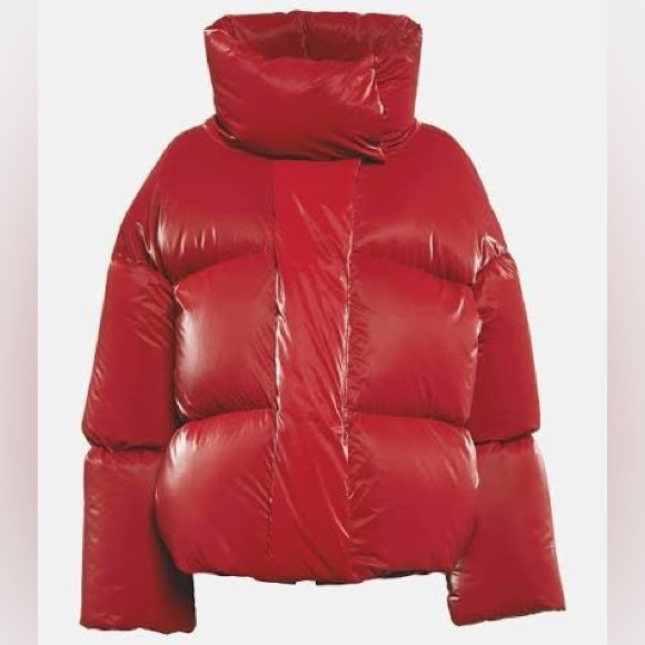 KHAITE Raphael Red Puffer Jacket - Picture 3 of 3